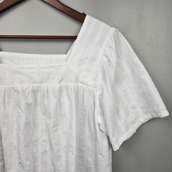 MATILDA JANE Enchanted Garden Best-Dressed Embroidered Blouse White Women Size L - Picture 4 of 16